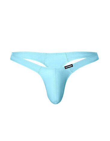 Cut4Men - Sexy Spandex Herenstring - Aqua - Maat XL