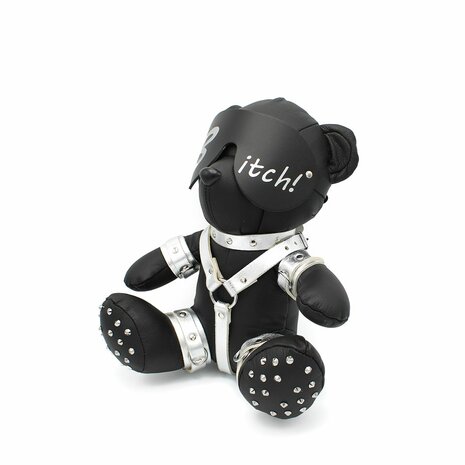 Kiotos Leather - EDDY de BDSM Teddybeer - Silver Bitch - Leder