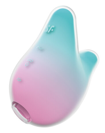 Satisfyer - Mermaid Vibes - Vibrerende Luchtdruk Vibrator - Mint/Roze