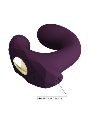 Pretty Love - Billy - G-Spot Vibrator met afstandsbediening - Paars