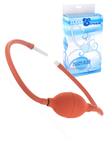 CleanStream - In-Line Bulb Enema Spuit