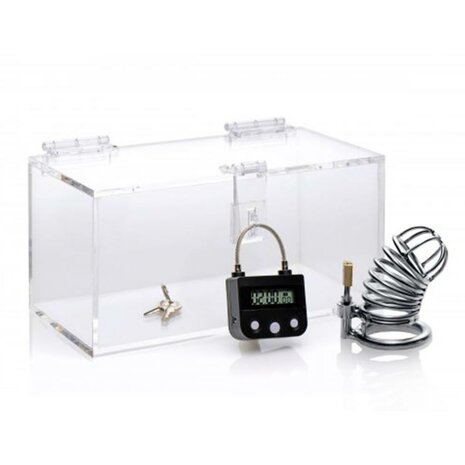 Master Series - The Key Holder - Tijdsslot - Timer voor Bondage of Kuisheid