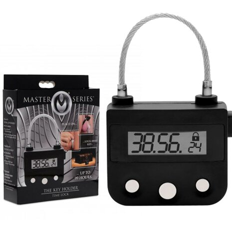 Master Series - The Key Holder - Tijdsslot - Timer voor Bondage of Kuisheid