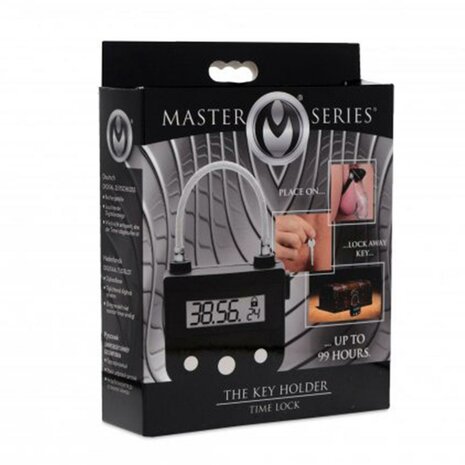 Master Series - The Key Holder - Tijdsslot - Timer voor Bondage of Kuisheid