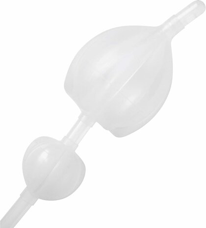 CleanStream - Anaal Douche met Twee Opblaasbare Ballonnetjes en Pompjes