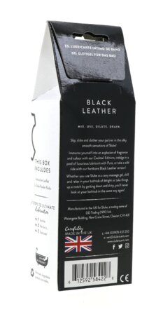 Slube - Black Leather - Single Bath Play - Body to Body Glijmiddel - 2 x 125 gram