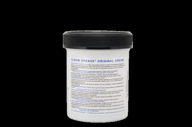 Elbow Grease - Original Cream - Crème Glijmiddel op Oliebasis - 118 ml