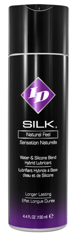 ID Silk - Glijmiddel op Waterbasis met Zijde - Geeft een superglad gevoel - 130 ml