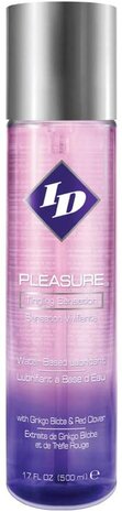 ID Pleasure - Glijmiddel op Waterbasis - Geeft Tintelend Gevoel - 500 ml