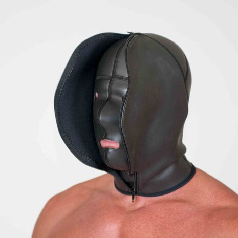 665 Neoprene - Hood - Masker - Kap - Neoprene Confinement Hood  - Maat L/XL