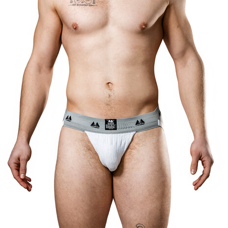 MM Original - Jockstrap Herenslip - Tailleband 5 cm - Wit - Maat M