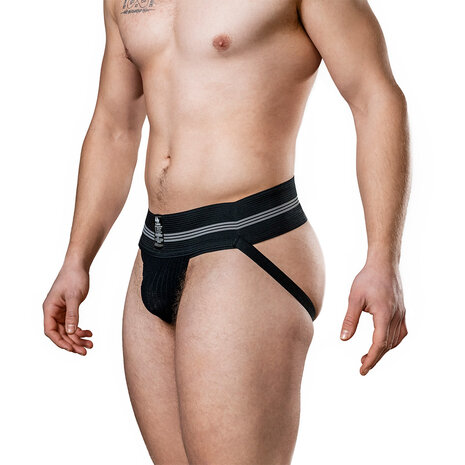 MM - Original Jock Collection - Jockstrap - Tailleband 7,5 cm - Zwart - Maat S