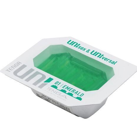 Tenga - Uni 1 Emerald - Unisex Stroker Masturbator - Groen