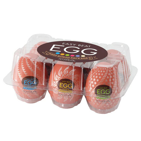 Tenga - Hard Boiled Eggs Cone - Variety Pack - Mini Masturbator - 6 stuks