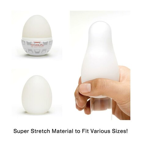 Tenga - EGG Variety Pack Easy Beat - Mini Masturbator - 6 stuks