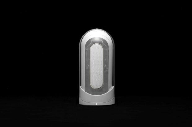 Tenga - Flip Zero Electronic Vibration Masturbator - Wit