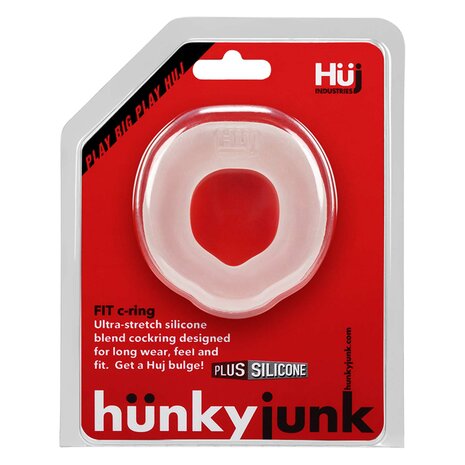 Hünkyjunk - Fit - Ergonomisch Gevormde Cockring  - Ice