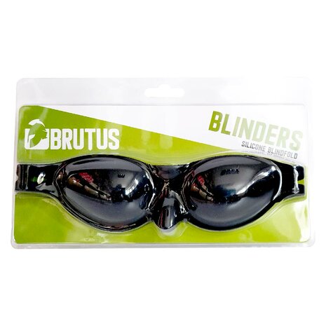 Brutus - Blinders - Siliconen Blinddoek - Zwart