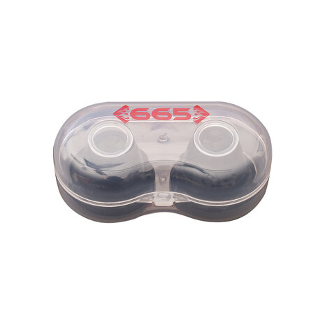 665 Leather - Tepelzuigers - Siliconen - Super Silicone Nipple Suckers Regular - Zwart