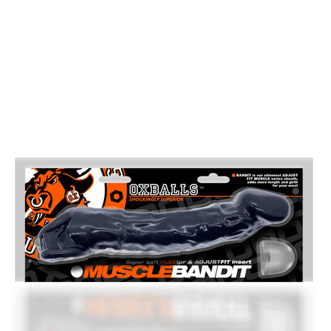 Oxballs - Muscle Bandit - Slim Penis Sleeve - Zwart