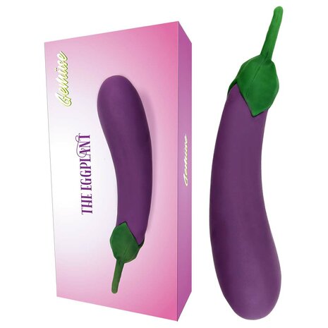 Gemüse - The Eggplant - Vibrerende Groente Vibrator - 10 snelheden