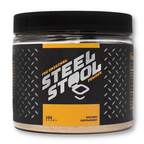 Steel Stool Powder - Vezelsupplement voor Verbeterde Stoelgang - 182 gram