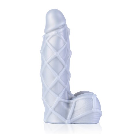 665 Liquid Silicone - Dildo - Vac U Loc en Hung Systems Compatable Holle Dildo - Fetishique - Maat XL