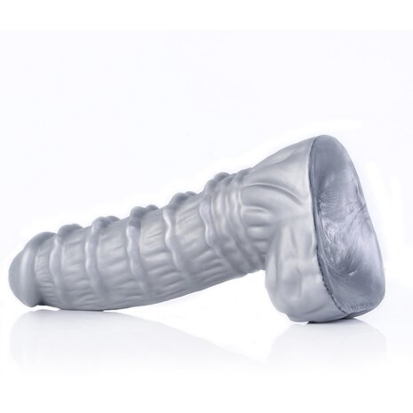 665 Liquid Silicone - Dildo - Liquid Siliconen XXL Dildo - Mr Ripley - Transparant - Maat XL - Vac U Lock Compatible