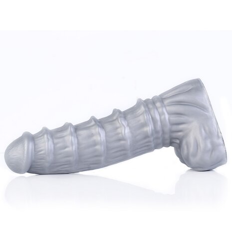 665 Liquid Silicone - Dildo - Liquid Siliconen XXL Dildo - Mr Ripley - Transparant - Maat XL - Vac U Lock Compatible