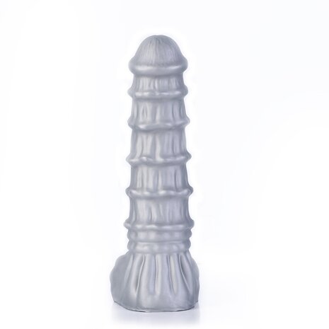 665 Liquid Silicone - Dildo - Liquid Siliconen XXL Dildo - Mr Ripley - Transparant - Maat XL - Vac U Lock Compatible