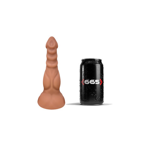 665 Liquid Silicone - Dildo - Liquid Siliconen XXL Dilo - Isopod - Lichte Huidskleur - Maat L