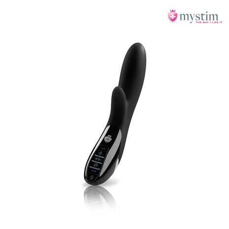 Mystim - Electrosex - Daring Danny - E-Stim Vibrator - Black Edition - Zwart