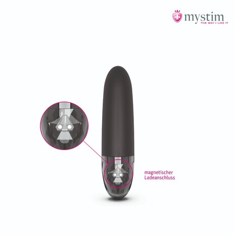 Mystim - Electrosex - Sleak Freak - E-stim Vibrator - Zwart