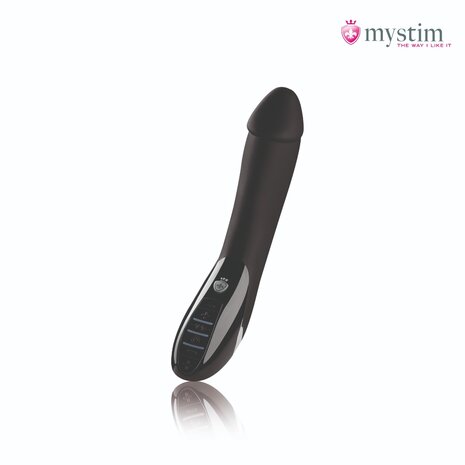 Mystim - Electrosex - Tickling Truman - E-stim Vibrator - Black