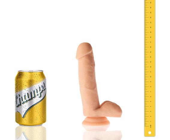 Champs - Smoothy - Original Dildo - 17 x 3 cm - Lichte Huidskleur