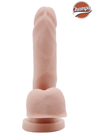 Champs - Softy - Dual Density Dildo - 14.5 x 3 cm - Lichte Huidskleur