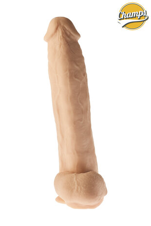 Champs - Veiny - Original Dildo - 31.5 x 6 cm - Lichte Huidskleur