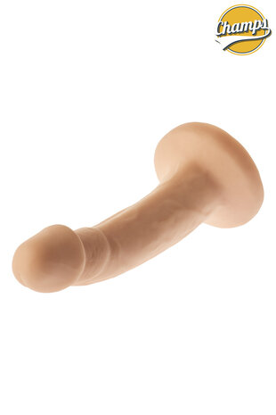 Champs - Funky - Original Dildo - 18.5 x 3 cm - Lichte Huidskleur