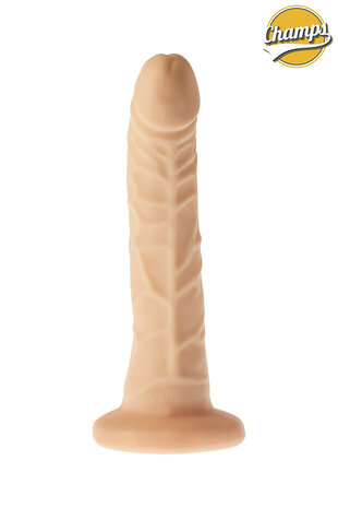 Champs - Groovy - Original Dildo - 21.5 x 3 cm - Lichte Huidskleur