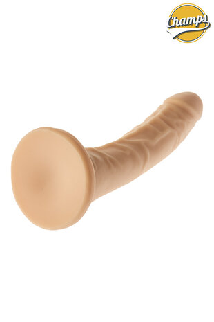 Champs - Groovy - Original Dildo - 21.5 x 3 cm - Lichte Huidskleur