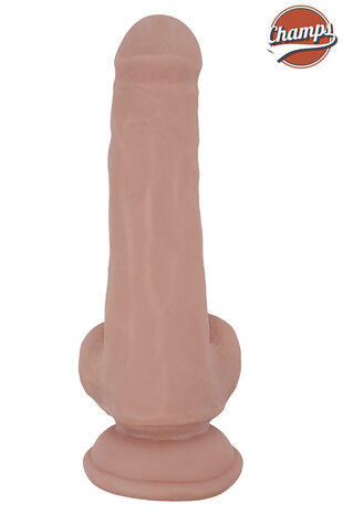 Champs - Hunky - Dual Density Dildo - 20 x 4 cm - Lichte Huidskleur