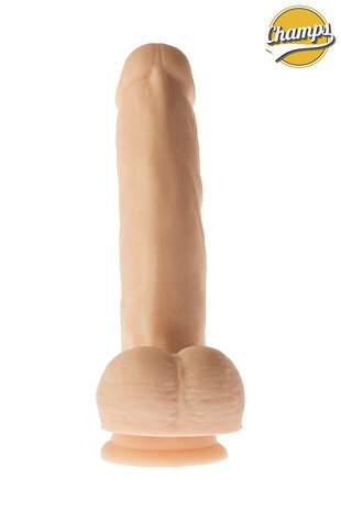 Champs - Curly - Original Dildo - 20 cm - Lichte Huidskleur