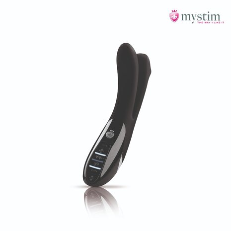 Mystim - Electrosex - Tingling Aparte - E-stim Vibrator - Black