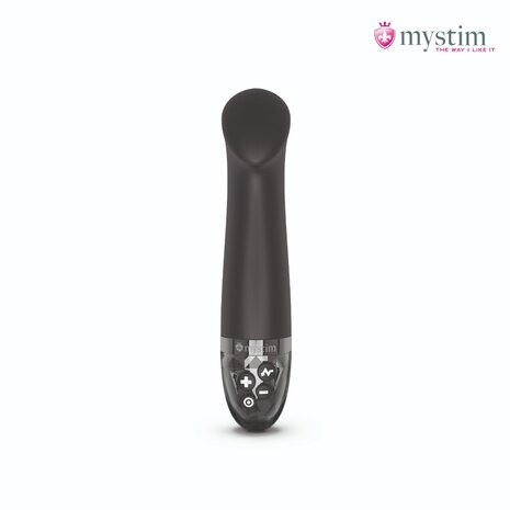 Mystim - Electrosex - Right On Ron - E-stim Vibrator - Black