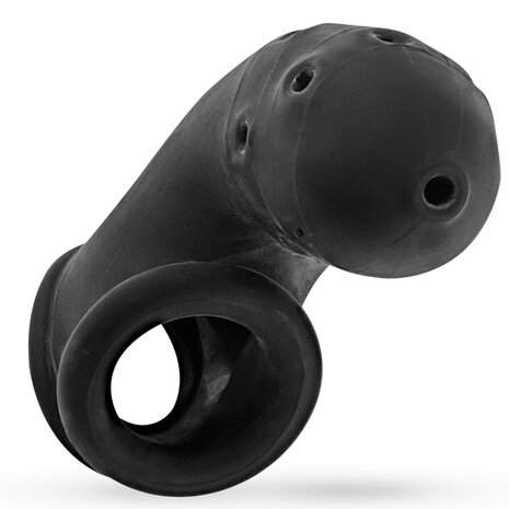 Oxballs - Airlock - Air-Lite Vented Chastity - Black Ice