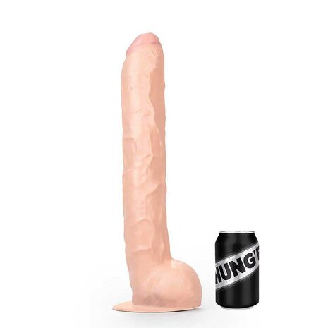 HUNG'R - Brutus - Dildo - Lichte huidskleur - 44.5 cm - Ø 7.3 cm