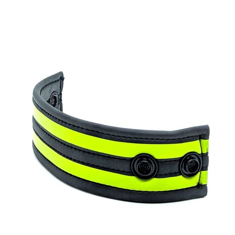 665 - Ballstretcher - Neoprene Ball Strap - Neon Groen - Neoprene Racer Ball Strap - Neon Green