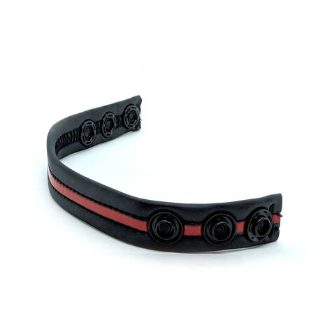 665 - Ballstretcher - Rood Zwart - Neoprene Racer Gun Strap - Rood