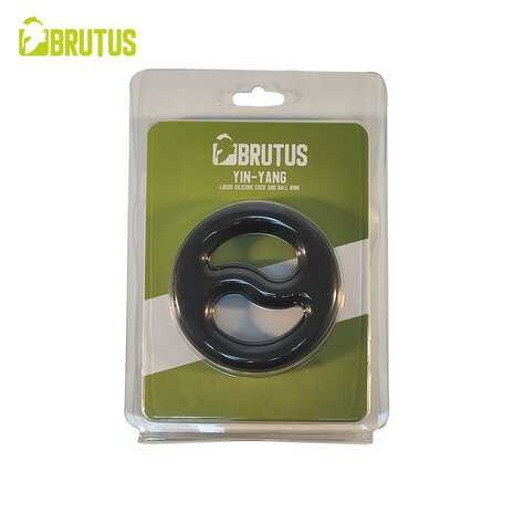 Brutus - Yin-Yang - Cockring - Silicone Cock And Ball Ring