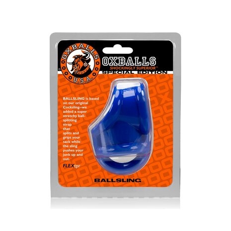 Oxballs - Ballsling Met Ballsplitter - Blauw